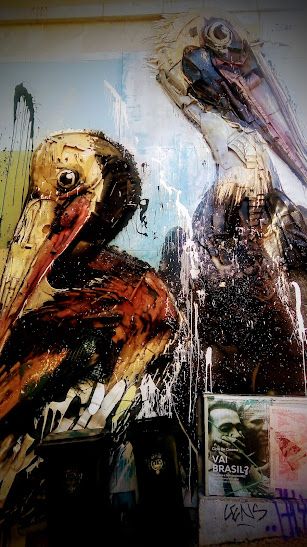 A prime example of the excellent street art appearing throughout Lisbon